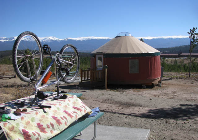 Adventure close to home – yurt camping near Winter Park, CO